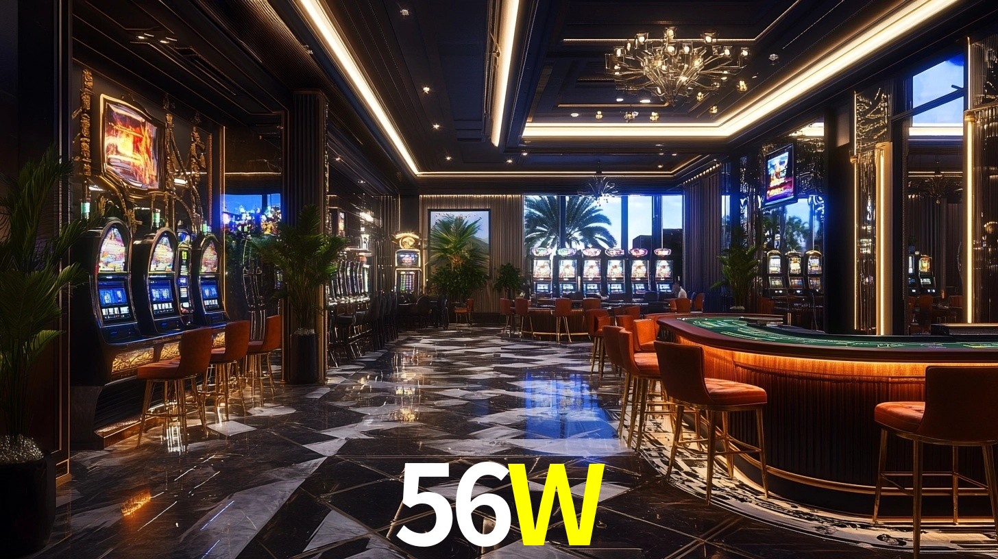 Sinta a adrenalina dos jogos de cassino com 56W