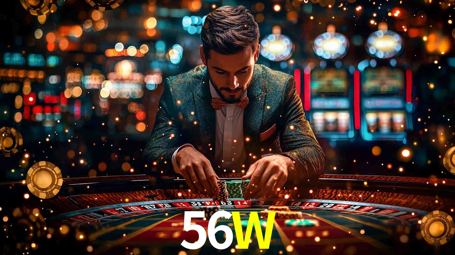 56W: Jogos de Caça-Níqueis-Altas Recompensas, Roleta-Velocidade, Blackjack-Desafios Máximos